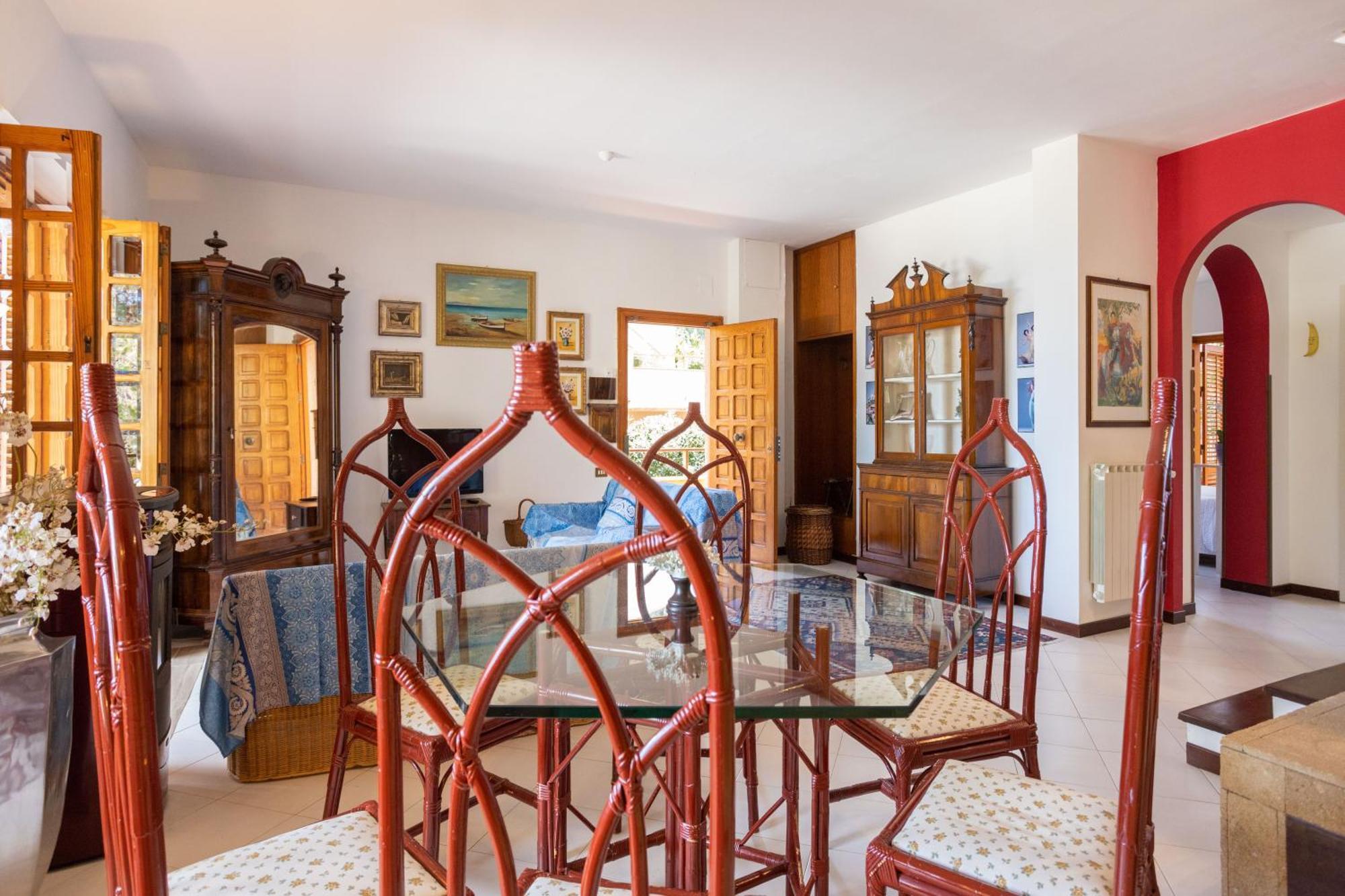 Villa Nel Verde Sul Mare, Mondello, Palermo Luaran gambar
