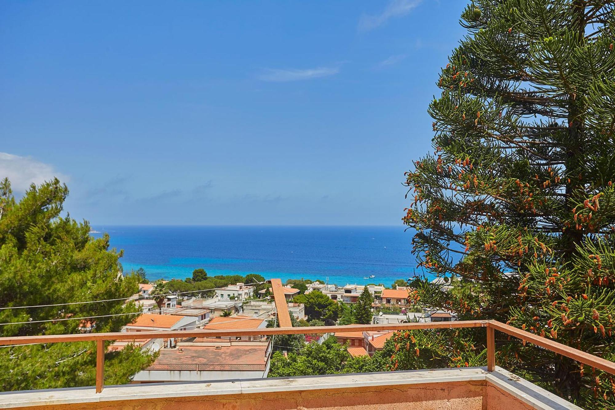 Villa Nel Verde Sul Mare, Mondello, Palermo Luaran gambar